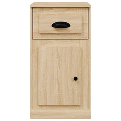 vidaXL Side Cabinet with Drawer Sonoma Oak 40x50x75 cm Engineered Wood 6