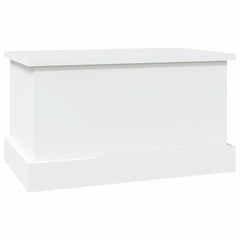 vidaXL Storage Box White 50x30x28 cm Engineered Wood 4