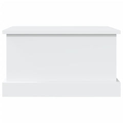 vidaXL Storage Box White 50x30x28 cm Engineered Wood 5