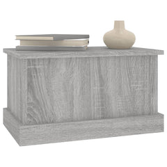 Storage Box Engineered Wood Height 28 cm Grey sonoma 50 cm 30 cm