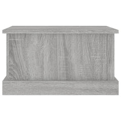 vidaXL Storage Box Grey Sonoma 50x30x28 cm Engineered Wood 5