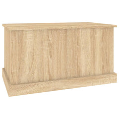 vidaXL Storage Box Sonoma Oak 70x40x38 cm Engineered Wood 4
