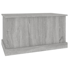 vidaXL Storage Box Grey Sonoma 70x40x38 cm Engineered Wood 4