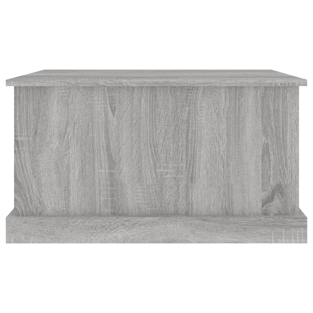 vidaXL Storage Box Grey Sonoma 70x40x38 cm Engineered Wood 5