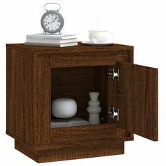 vidaXL Bedside Cabinets 2 pcs Brown Oak 44x35x45 cm Engineered Wood 5