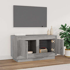 vidaXL TV Cabinet | Grey sonoma | Engineered wood | Standard | TV Cabinet 3