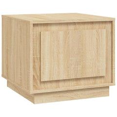 vidaXL Coffee Table Sonoma Oak 51x50x44 cm Engineered Wood 2