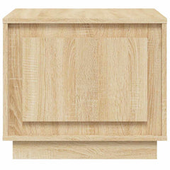 vidaXL Coffee Table Sonoma Oak 51x50x44 cm Engineered Wood 5