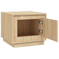 vidaXL Coffee Table Sonoma Oak 51x50x44 cm Engineered Wood 6