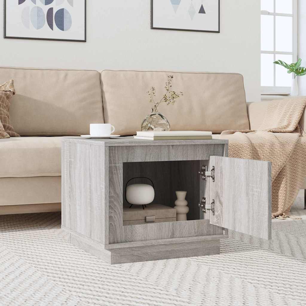vidaXL Coffee Table | Grey Sonoma | Engineered Wood | Medium | Rectangular 3