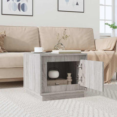 vidaXL Coffee Table | Grey Sonoma | Engineered Wood | Medium | Rectangular 3