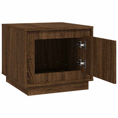vidaXL Coffee Table Brown Oak 51x50x44 cm Engineered Wood 6
