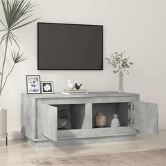vidaXL Coffee Table Concrete Grey 102x50x44 cm Engineered Wood 3