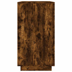 vidaXL Sideboard Smoked Oak 80x34x75 cm Engineered Wood 6