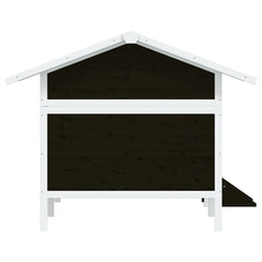 Dog Kennel 159x120x88,5 cm Solid Wood Pine Grey