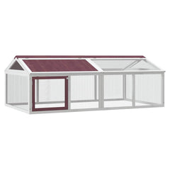 vidaXL Run Box Mocha 200x112,5x74 cm Solid Wood Pine 2