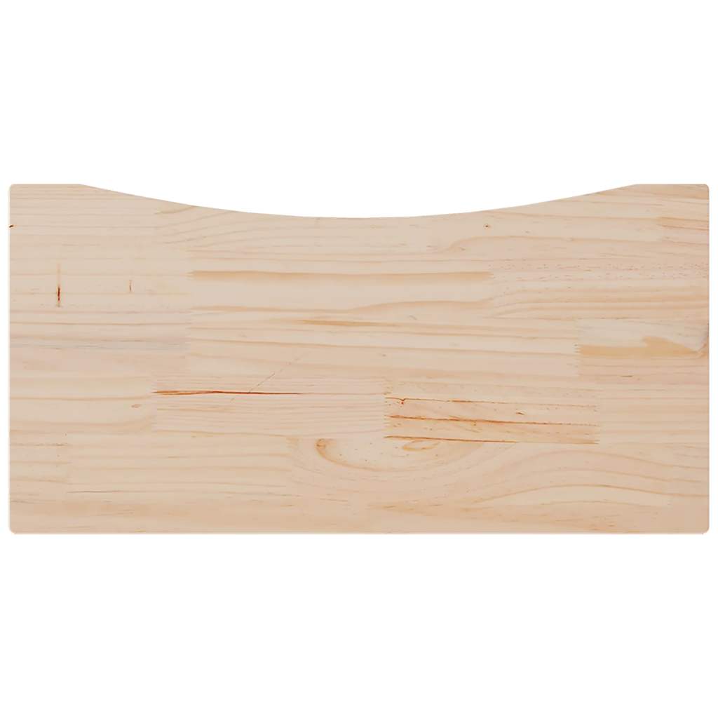 vidaXL Desk Top 80x40x2.5 cm Solid Wood Pine 5