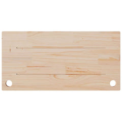 vidaXL Desk Top 80x40x2.5 cm Solid Wood Pine 4