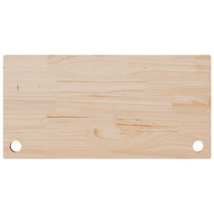 vidaXL Desk Top 80x40x2.5 cm Solid Wood Pine 5