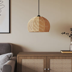 vidaXL Ceiling Lamp Shade Ø36x26 cm Iron and Paper 1