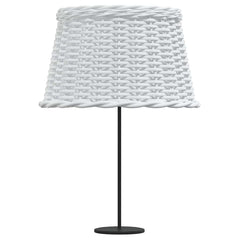 vidaXL Lamp Shade White Ø45x28 cm Wicker 5