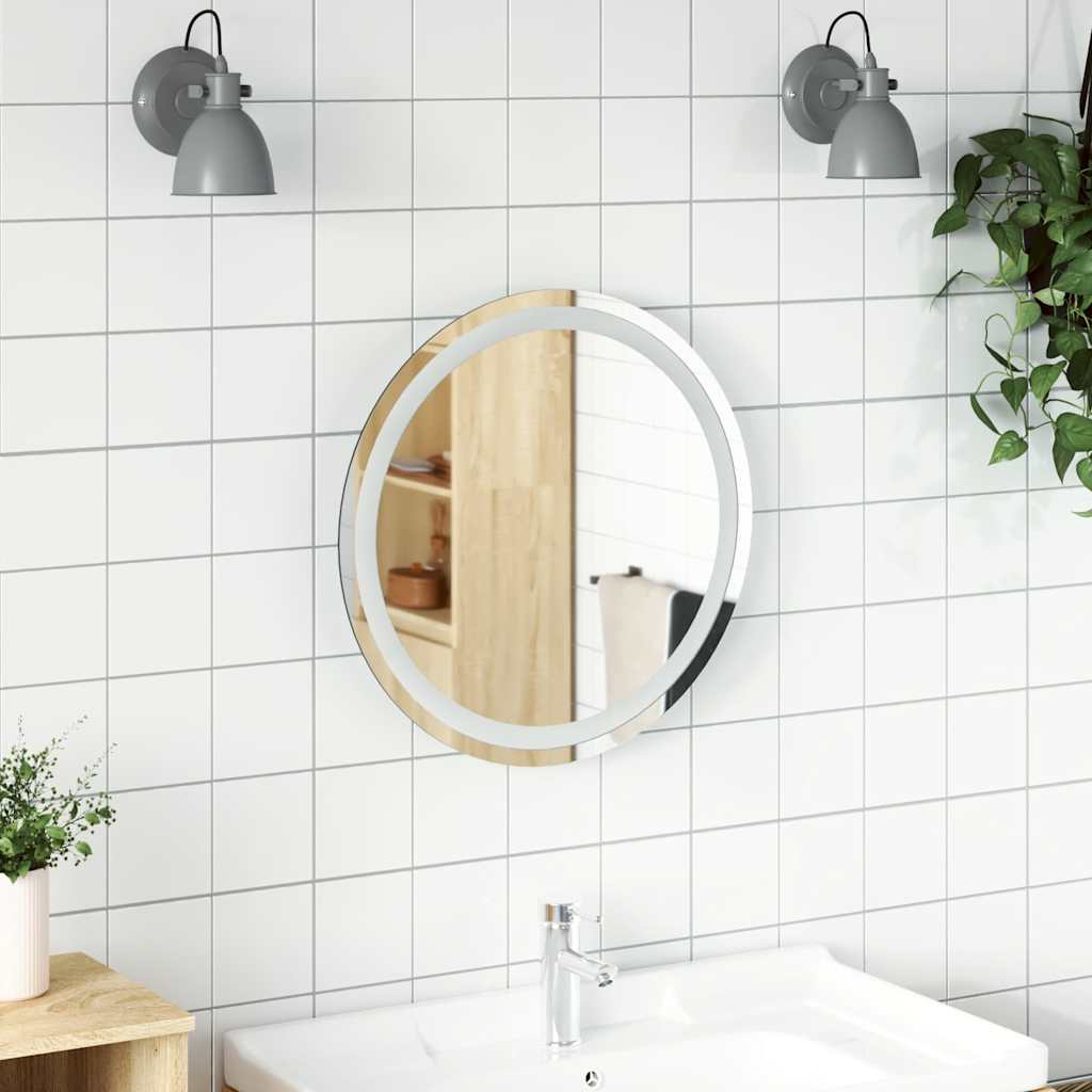 LED Bathroom Mirror Round 50 cm