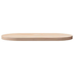 vidaXL Table Top 90x45x2.5 cm Solid Wood Pine Oval 3
