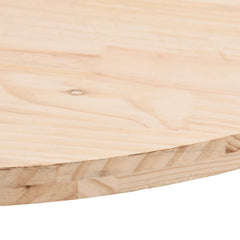 vidaXL Table Top 100x50x2.5 cm Solid Wood Pine Oval 6