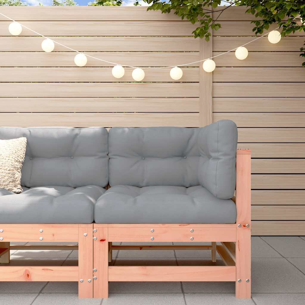 Garden Solid Wood Pine Corner Sofa Natural douglas
