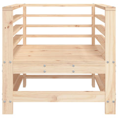 vidaXL Garden Chairs 2 pcs Solid Wood Pine 4