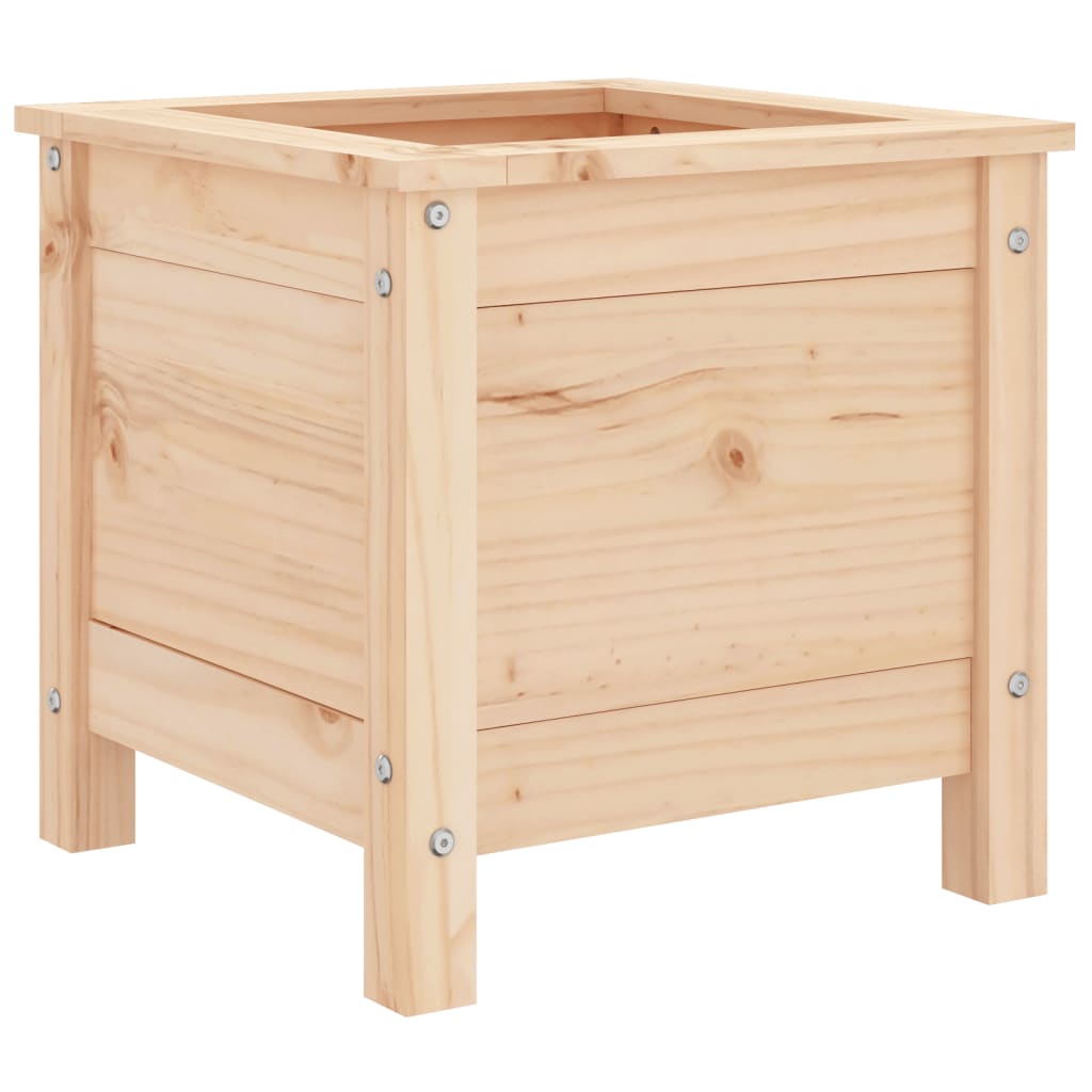 vidaXL Garden Planter 40x40x39 cm Solid Wood Pine 2