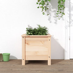 vidaXL Garden Planter 40x40x39 cm Solid Wood Pine 1