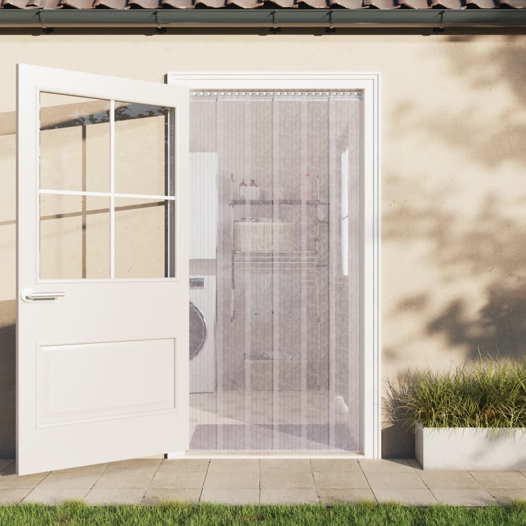 Door Curtain 300 mmx2.6 10 m PVC Ribbed 25 m