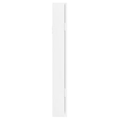 vidaXL Mirror Jewellery Cabinet Wall Mounted White 30x8.5x67 cm 6