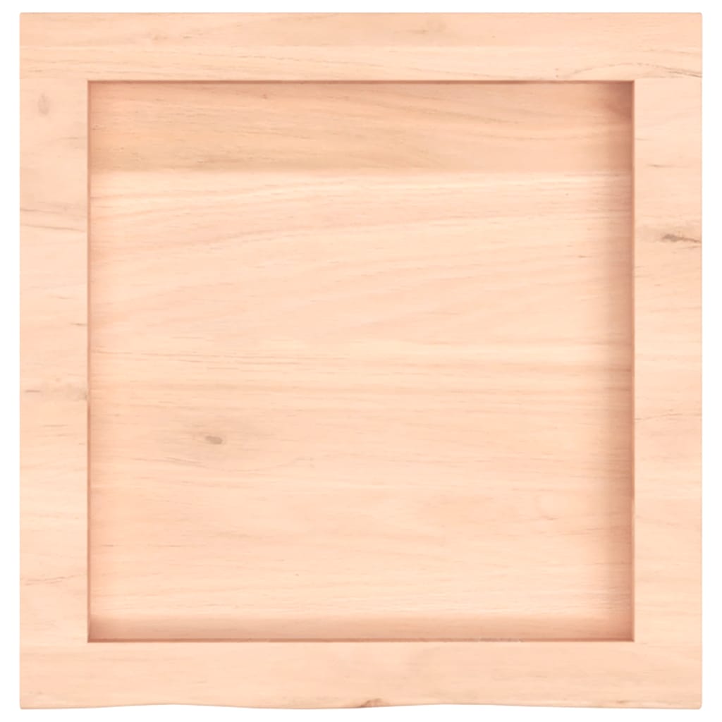 vidaXL Wall Shelf 40x40x(2-4) cm Untreated Solid Wood Oak 4