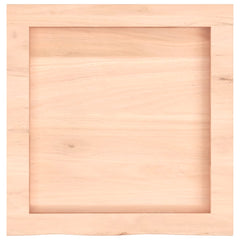 vidaXL Wall Shelf 40x40x(2-4) cm Untreated Solid Wood Oak 4