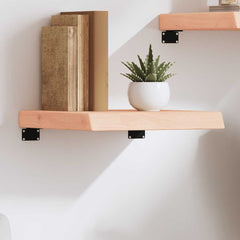 vidaXL Wall Shelf 40x40x(2-6) cm Untreated Solid Wood Oak 1