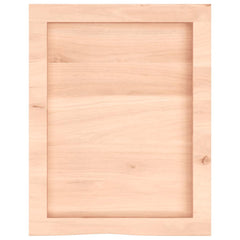 vidaXL Wall Shelf 40x50x(2-4) cm Untreated Solid Wood Oak 5