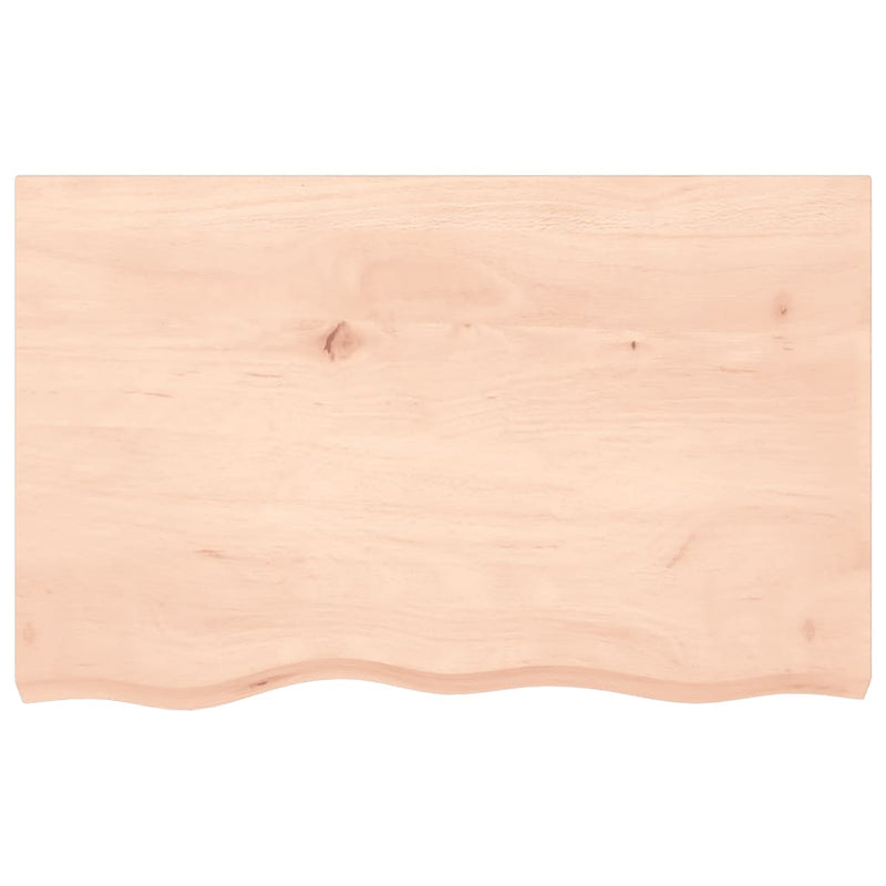 Wall Shelf 80x50x(2-4) cm Untreated Solid Wood Oak