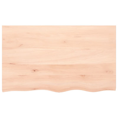 Wall Shelf 100x60x(2-6) cm Untreated Solid Wood Oak