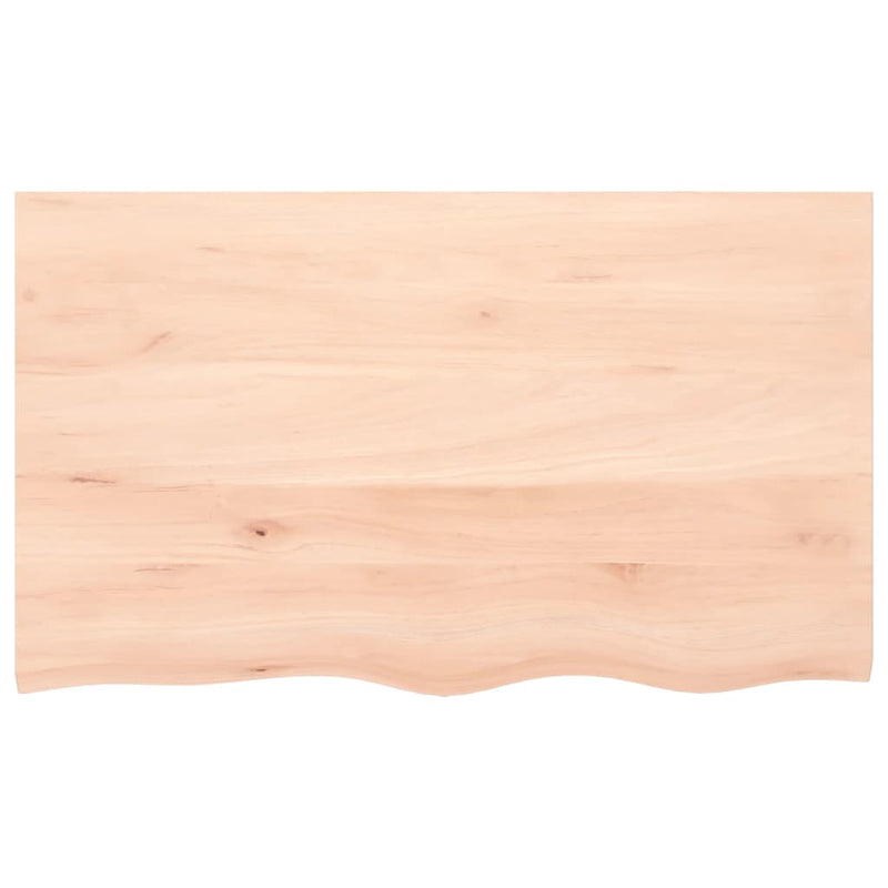 Wall Shelf 100x60x(2-6) cm Untreated Solid Wood Oak