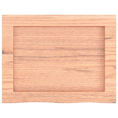 vidaXL Wall Shelf Light Brown 40x30x(2-6) cm Treated Solid Wood Oak 5