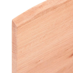 vidaXL Wall Shelf Light Brown 40x60x2 cm Treated Solid Wood Oak 6