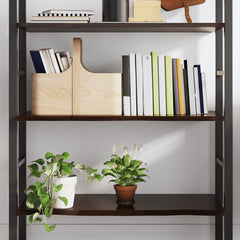 Wall Shelf Treated Solid Wood Oak Dark Brown Height 2 cm Width 80 cm 50 cm