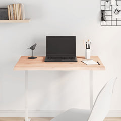 vidaXL Table Top 80x40x2 cm Untreated Solid Wood Oak Live Edge 3