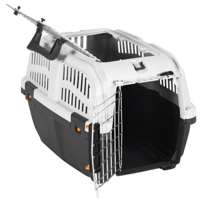 Pet Carrier with Metal Door 48x31.5x31 cm Polypropylene