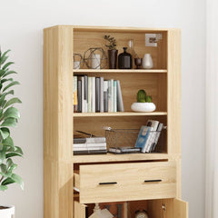 Highboard Engineered Wood Sonoma oak