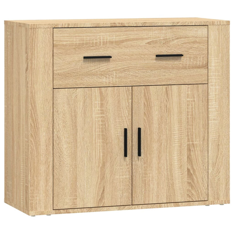 Sideboards 3 pcs Sonoma Oak Engineered Wood