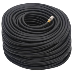 Hybrid Air Hose Black 0,6" Rubber and PVC 20 m With coupler