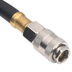 Hybrid Air Hose Black 0,6" Rubber and PVC 20 m With coupler